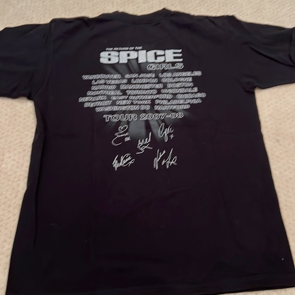 2008 Return of The Spice Girls Tour Tee - Picture 2 of 3